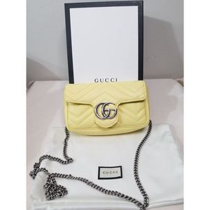 Gucci Yellow Crossbody Bag